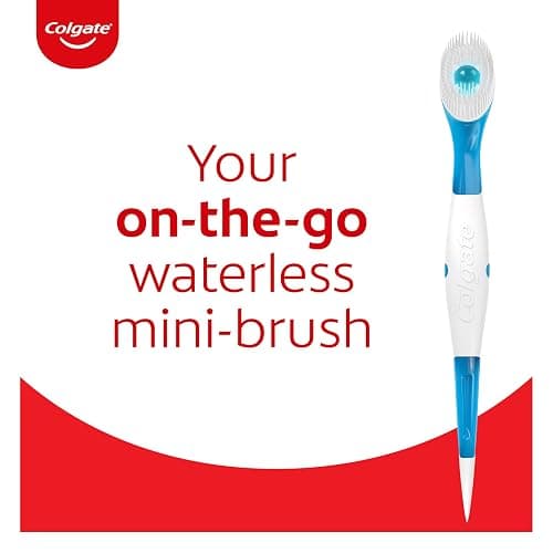 Colgate Max Fresh Wisp Disposable Mini Travel Toothbrushes, Peppermint, 24 Count (Pack of 4) thumbnail 2