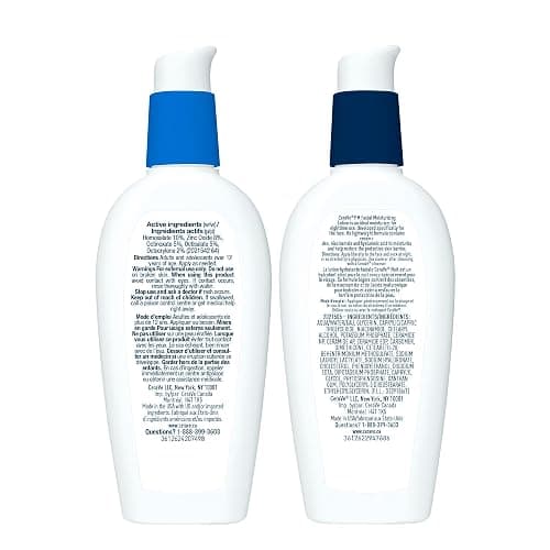 CeraVe Face Cream BUNDLE, Cerave AM Facial Moisturizing Lotion with SPF 30 & PM Facial Moisturizing Lotion, Formulated with Hyaluronic Acid & Ceramides, Non-Greasy, Gentle on Skin & Fragrance-Free thumbnail 2