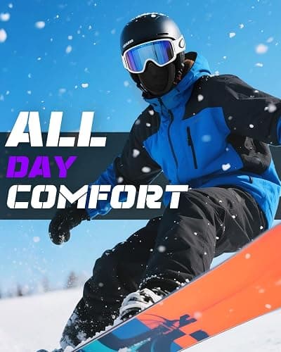 Balaclava Face Ski Breathable Winter Mask for Men Women-Cold Weather Thermal Shiesty Gear for Ski Motorcycle Outdoor Work thumbnail 4