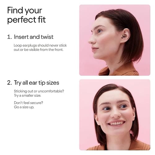 Loop Experience 2 Ear Plugs – Stylish Certified Hearing Protection for Concerts & Festivals, Live Events, Musicians, Sports, DJs and Nightlife – 17dB Noise Reduction Earplugs (High-Fidelity) - Silver thumbnail 7