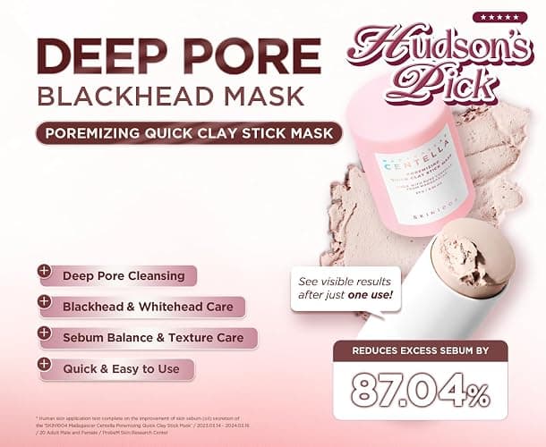 SKIN1004 Poremizing Quick Clay Stick Mask, Facial Clay Mask for Pores, Centella Clay Stick for Pore Minimizing, Pink Pore Mud Mask for Sebum Control, Korean Skin Care, 0.95 oz / 27g thumbnail 2