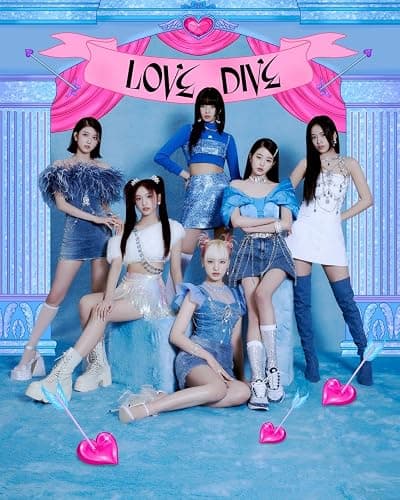 IVE LOVE DIVE 2nd Single Album Ver. 96p PhotoBook+1p PhotoCard+Heart Hologram Card+Tracking Sealed thumbnail 6