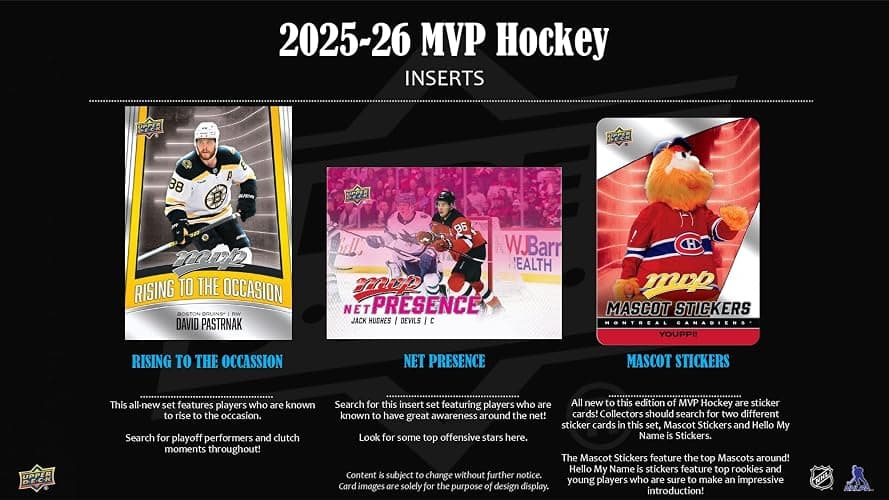 2025-26 Upper Deck MVP Hockey Blaster Box thumbnail 3