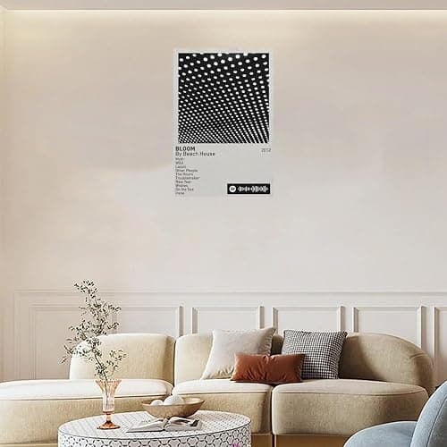 SQSXCKIQ Bloom by Beach House 2 Canvas Poster Wall Art Decor Print Picture Paintings for Living Room Bedroom Decoration Unframe-style 12x18inch(30x45cm) - 12x18inch(30x45cm) - Unframe-style thumbnail 3