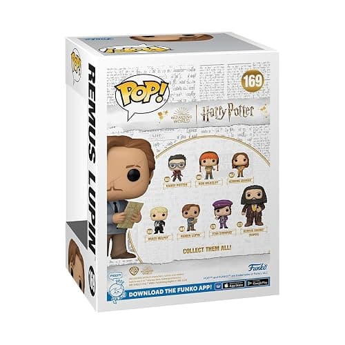 Funko POP! Movies: Harry Potter Prisoner of Azkaban - Remus Lupin with Map - Collectable Vinyl Figure - Gift Idea - Official Merchandise - for Kids & Adults - Movies Fans thumbnail 3
