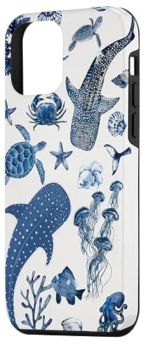 Ocean Sea Coral Reef Whale Shark Case for iPhone 12 mini thumbnail 2