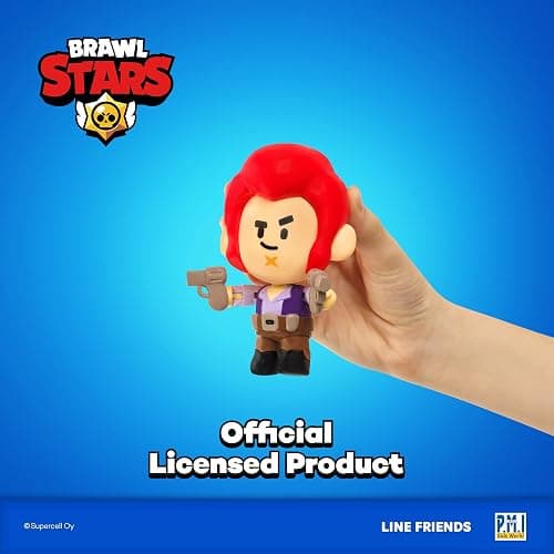 P.M.I. Brawl Stars Action Figures | 2-Pack Articulated Toys with Movable Arms & Legs | Includes Leon & Spike or Bo & Crow (Random) | 4.5" Official Licensed Collectibles for Gamers & Fans thumbnail 3
