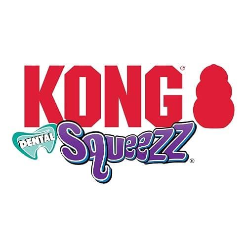 KONG Squeezz Dental Stick - Dog Toy for Cleaning Teeth - Flexible Chew Toy for Gentle & Mild Chewers - for Medium/Large Dogs thumbnail 5