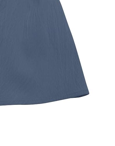 Bingerlily Girls Summer Casual Tops Square Neck T Shirts Cute Smocked Top Tees thumbnail 5