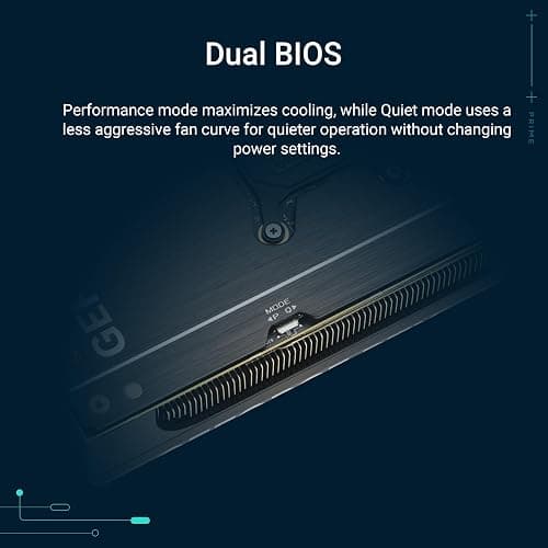 ASUS The SFF-Ready Prime GeForce RTX™ 5080 OC Edition 16GB GDDR7 Graphics Card (PCIe® 5.0, 16GB GDDR7, HDMI®/DP 2.1, 2.5-Slot, Axial-tech Fans, Vapor Chamber, Dual BIOS) thumbnail 5