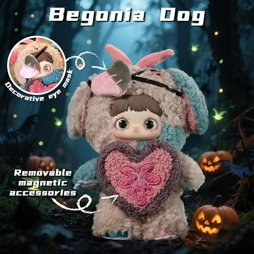 Mckkymi Plush Blind Box,Maymei Twin Secret Realm Series Stuffed Blind Box Doll 1PC,Kawaii Mystery Plush Toys Collectible for Birthday Gift,Halloween Plush Toys (1 of 7 Possible Styles) thumbnail 7