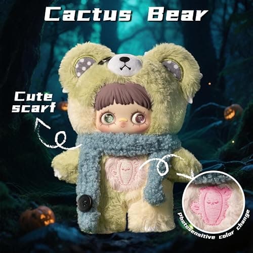 Mckkymi Plush Blind Box,Maymei Twin Secret Realm Series Stuffed Blind Box Doll 1PC,Kawaii Mystery Plush Toys Collectible for Birthday Gift,Halloween Plush Toys (1 of 7 Possible Styles) thumbnail 6