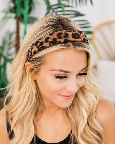 DiyJibb Headbands for Women - 1 Inches Wide Headbands - Solid Color Headband Fashion Hair Accessories- Trendy Women Girls Non Slip Fashion Hair Bands- Thick Elastic Hair Bands for Women's Hair 6PCS thumbnail 5