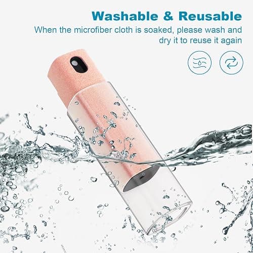 6 Pack Screen Cleaner 3-in-1 Touchscreen Mist Cleaner Spray and Microfiber Cloth Built-in Cleaning Solution Portable Reusable Fingerprint-Proof Spray Bottle for Phone Laptop iPad TV Monitor Car Screen thumbnail 6