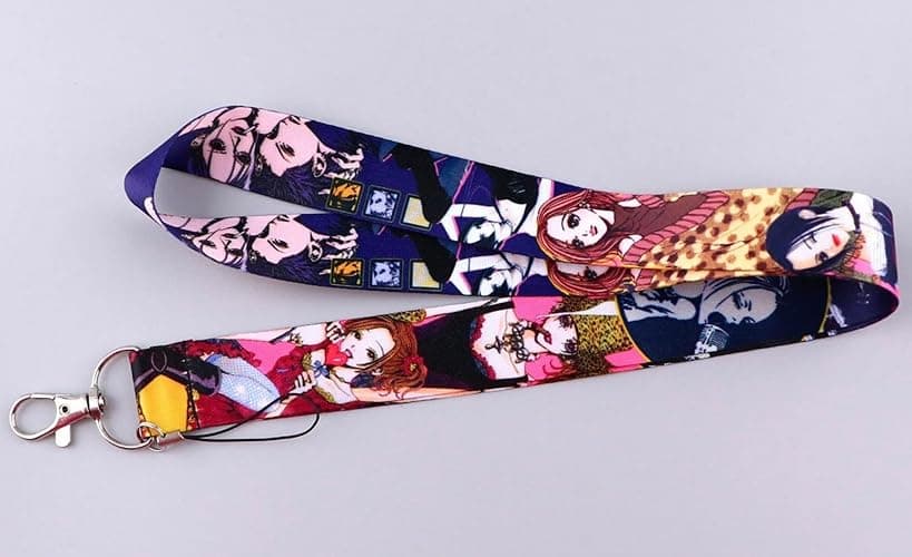 Pinstant NANA Osaki Komatsu Anime Manga 17.7" Neck Lanyard Keychain Holder ID Badge Mobile Phone Pin Strap thumbnail 4
