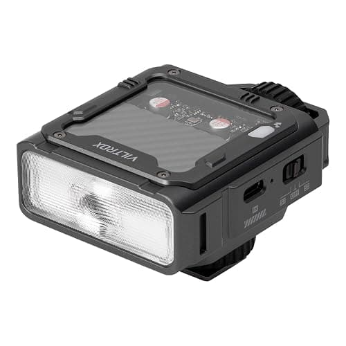 VILTROX TTL Flash Speedlite per Fuji Fotocamera,Mini Flash GN16 con 7 Livelli di Potenza,Batteria da 26W/s 1800mAh,1 tempo di richiamo,Controllo Ottico S1/S2Compatibile con Fuji,Grigio(Z3-F) thumbnail 3