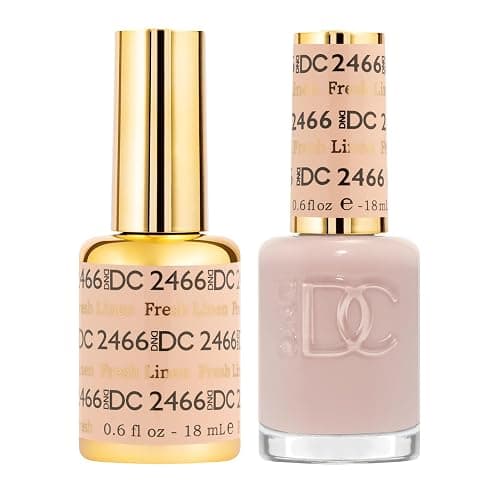 DND DC Gel Polish Set, Sheer Collection, UV Gel Polish and Air Dry Nail Lacquer, Matching Chip-Free Polish Duo, 0.5 Fl Oz Each - Image 1