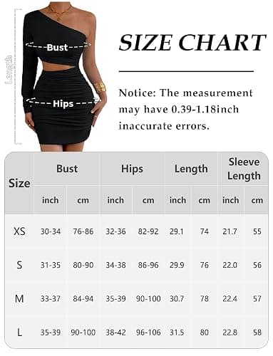 Adigau Robe Sexy pour Femme Robes à Manches Longues et Épaules Dénudées Mini Robe de Soirée Robes Moulante Élégante pour Clubbing Cocktail Fête thumbnail 6
