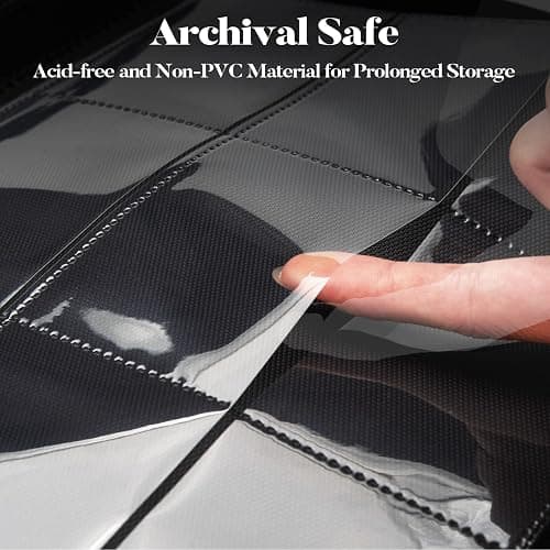 Fabmaker Trading Card Binder - 9 Pocket PU Cover Collection Book for 360 Cards, Premium Sturdy Holder Folders, Album for YuGiOh, MTG, TCG, Game & Sports Cards, Pink thumbnail 6