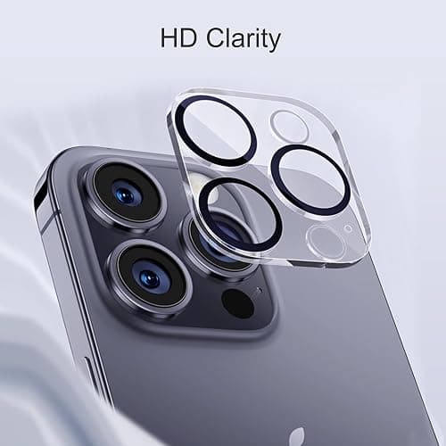 Ailun 3 Pack Screen Protector for iPhone 15 Pro Max [6.7 inch] + 3 Pack Camera Lens Protector with Installation Frame,Sensor Protection,Dynamic Island Compatible,Case Friendly Tempered Glass Film - iPhone 15 Pro Max-6.7 Inch thumbnail 4