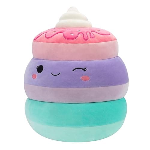 Squishmallows Original 14-Inch Peony Unicorn Pancakes with Whipped Cream - Official Jazwares Large Plush thumbnail 5