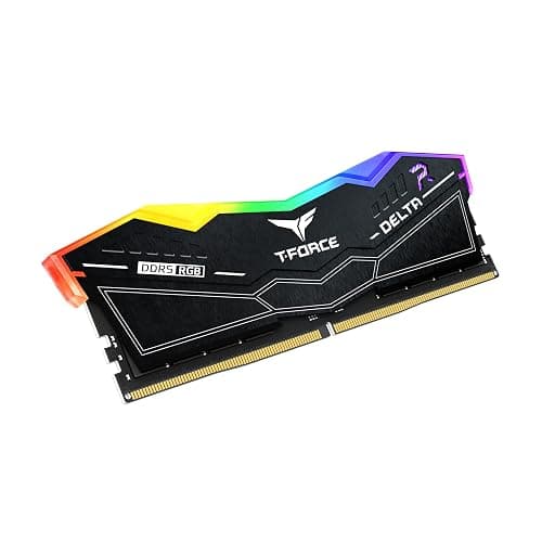TEAMGROUP T-FORCE DELTA RGB DDR5 Ram 32GB (2x16GB) 6000MHz PC5-48000 CL30 Intel XMP 3.0 AMD Expo Compatible Desktop Memory Black FF3D532G6000HC30DC01 thumbnail 9