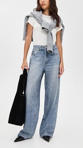 rag & bone Women's Miramar Terry Wide Leg Pants thumbnail 5