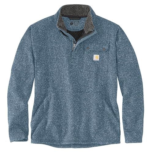 Carhartt Men's Relaxed Fit Midweight Quarter-Zip Pocket Sweater Fleece - Image 1