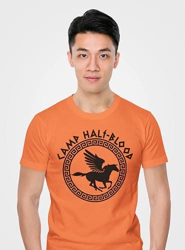 Affect Design Studio Youth Size Orange Camp Half Blood T-Shirt thumbnail 2