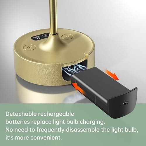 Lightbiz Battery Operated Wall Sconces Set of Two, Detachable Rechargeable Wall Lights RGB Dimmable, sconces Wall Decor of 2 with Remote for Bedroom, Living Room thumbnail 2