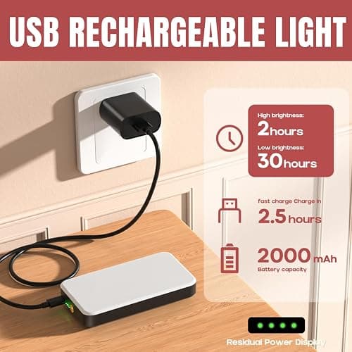 RealPlus Phone Light, Selfie Light for Phone Clip On 2000mAh with 80 LEDs & 5 Colors for Phone, Tablet, Laptop, Zoom Meeting, Makeup, Video (Dark Black) thumbnail 6
