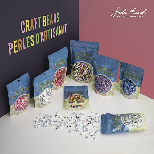 495pcs John Bead 7mm Assorted Green Round Acrylic Alphabet Beads for DIY Craft Jewelry Bracelet Necklace Making thumbnail 2
