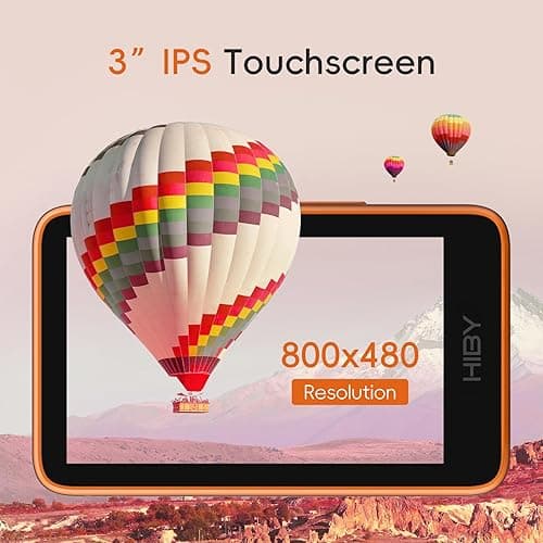 HiBy R1 HiFi MP3 Player with Bluetooth 5.1 Tidal Qobuz DSD 256 Native Lossless Music Player with Touchscreen/Hi Res Audio Certified/MSEB Tuning/2TB Expanded Memory thumbnail 8