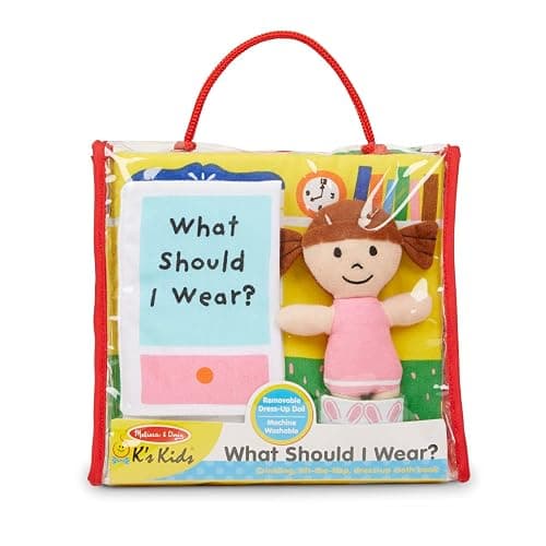 Melissa & Doug Soft Activity Baby Book - What Should I Wear? thumbnail 6