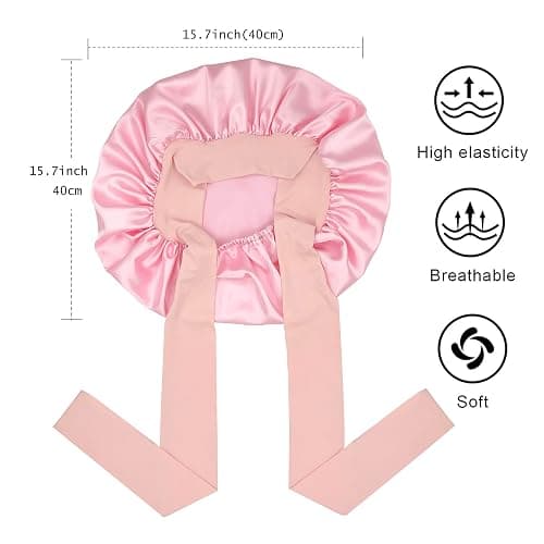 Satin Silk Hair Bonnet thumbnail 3