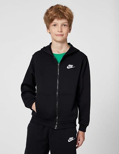 NIKE Unisex K Nsw Club Flc Fz Fleecejacke thumbnail 3