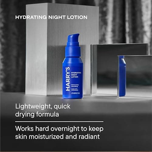 Harry's Limited Edition Holiday Gift Set for Men, Men's Skincare Essentials (2 oz Exfoliating Face Wash, Daily Face Lotion with SPF 15, Hydrating Night Lotion) thumbnail 6