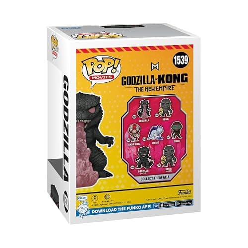 Funko Pop! Movies: Godzilla X Kong: The New Empire - Godzilla with Heat-Ray - Godzilla Vs Kong 2 - Figurine en Vinyle à Collectionner - Idée de Cadeau - Produits Officiels - Movies Fans thumbnail 3
