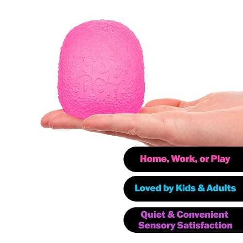 Schylling NeeDoh Gumdrop Squishy Fidget Toy - Sweetie-Themed Nee Doh Stress Ball, Kids Sensory Toys For Anxiety Relief, Safe Non-Toxic Dough Material, 1 Colour Picked At Random thumbnail 6