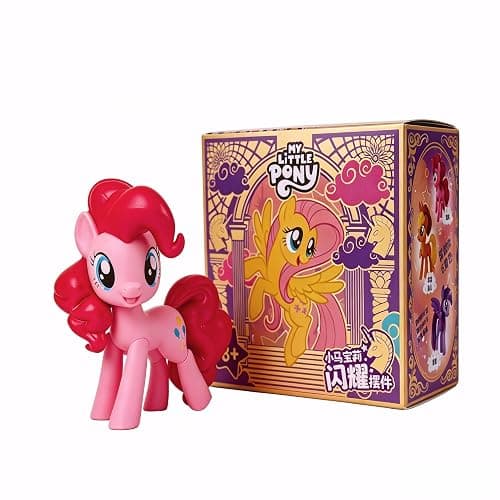 MINISO My Little Pony Blind Box Collectible Vinyl Figure, Cute Pony Mystery Box Model for Room Decor & Birthday Gifts, Random Style Single Box thumbnail 8