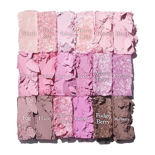 dasique Shadow Palette #18 Berry Smoothie l Vegan, Cruelty-Free l 18 Blendable Shades in Smooth Matte and Shimmer Finishes with Gorgeous Pearls thumbnail 6