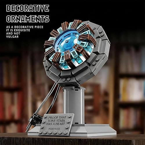APENGBAOL Arc Reactor Building Block Set, A Model Toy Proof that Tony Has A Heart,A Gift for Adults and Children thumbnail 5