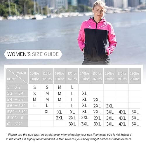 HOTSUIT Sauna Suit for Women Sweat Suits Gym Workout Exercise Sauna Jacket Pant Full Body - Pink Jacket & Pants - Medium thumbnail 6