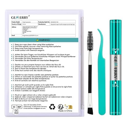 GEMERRY 80D Lash Extension Kit 30D/40D/60D/80D/100D/200D D Curl Lash Clusters Kit Lash Extension Kit DIY Eyelash Extensions Kit at Home Cluster Lashes Kit Beginners (80D,10-18mm) thumbnail 10