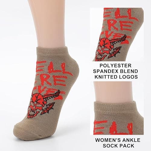 Bioworld Stranger Things Season 5 Ankle Socks (5-Pack) thumbnail 2