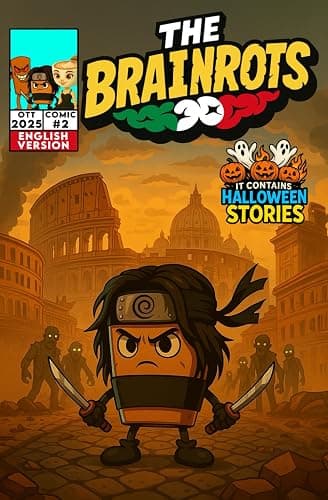 THE BRAINROTS #2 - Issue Two - [English Version] - The Comic of the Italian Brainrot Characters: [Special Halloween Edition] : 4 Comic Stories in ... Brainrot characters [ English Version ]) - Image 1