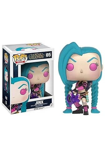 Funko League of Legends Jinx Pop Vinyl Figure, 3 years - Image 1
