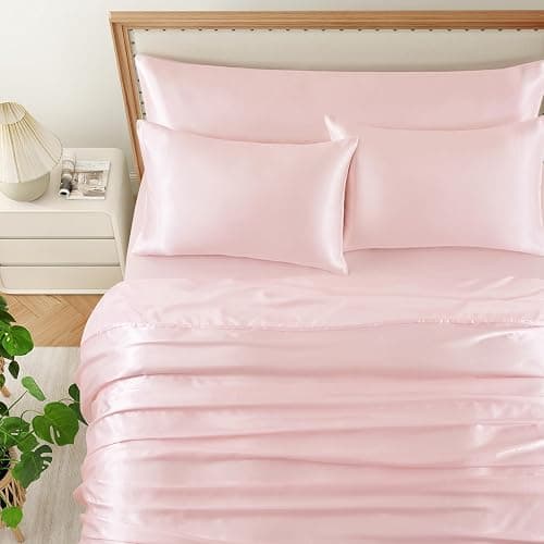 Pink silk sheets  thumbnail 3