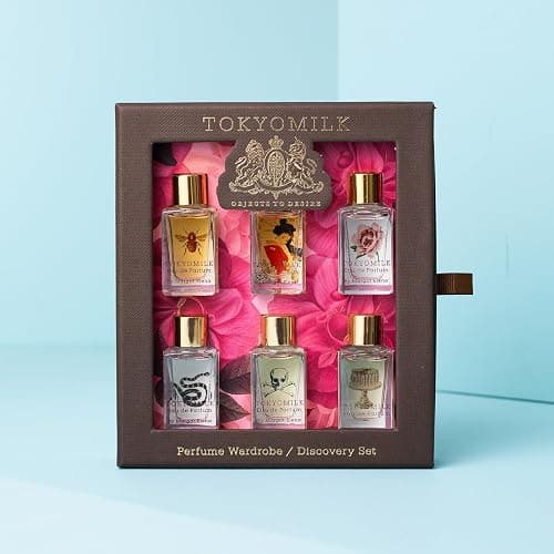 TOKYOMILK Eau de Parfum Discovery Set, 6 Alluring 0.23 fl oz Fragrance Bottles, Luxury Long-Lasting Mini-Perfume Sampler for Women, Exciting Scented Feminine Holiday Gift Set thumbnail 2