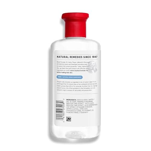 THAYERS Alcohol-Free, Hydrating, Unscented Witch Hazel Facial Toner with Aloe Vera Formula, Vegan, Dermatologist Tested and Recommended, 12 Oz (Packaging May Vary) thumbnail 10